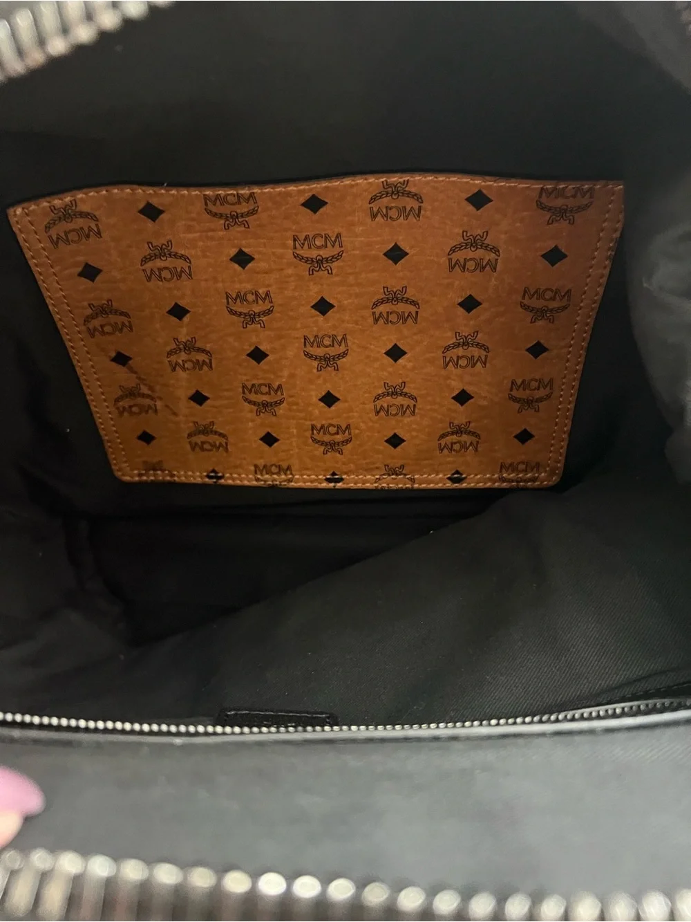 LIKE NEW Convertable MCM Backpack or Top Handle Bag